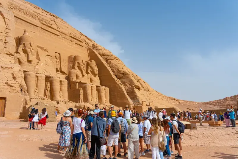 El templo de Abu Simbel